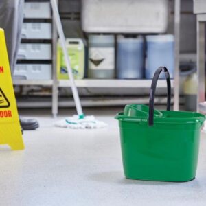 Colour Coded Mop and Bucket set Lean 5S Products UK