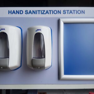 Sanitisation Station complete with 1 Litre Dispenser Lean 5S Products UK