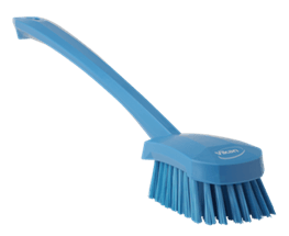 Vikan Washing Brush with long handle, 415 mm, Medium Lean 5S Products UK