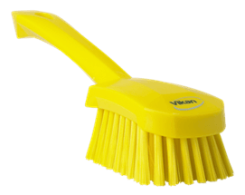Vikan Washing Brush with short Handle, 270 mm, Medium Lean 5S Products UK