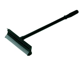 Vikan Windscreen Scraper w/Sponge, 545 mm, Black
