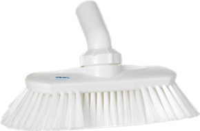 Vikan Washing Brush with Angle adjustment, waterfed, 240 mm, Soft/split Lean 5S Products UK