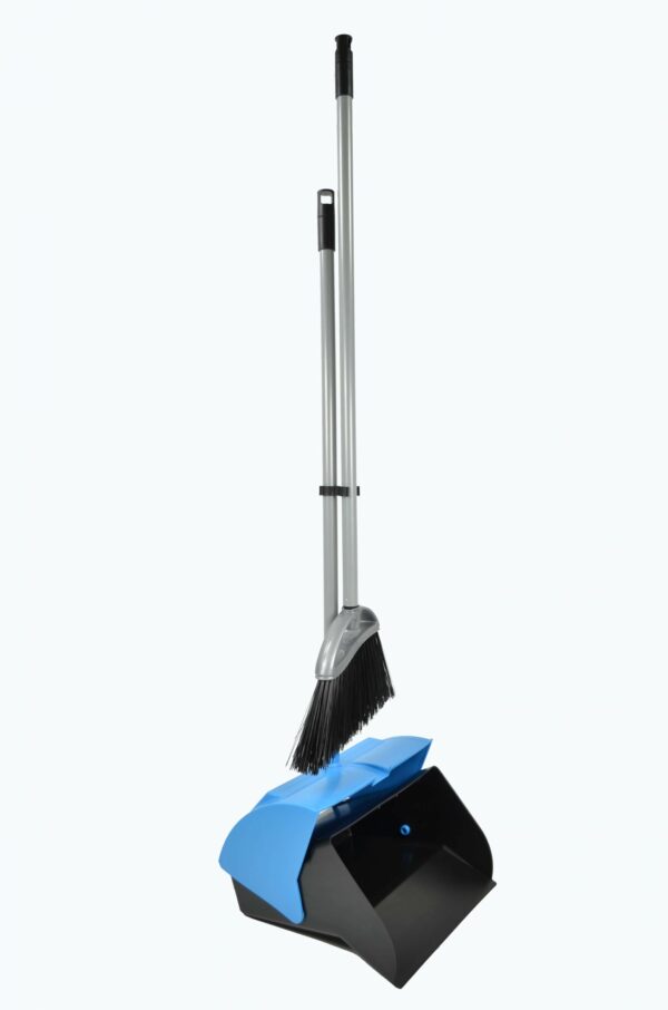 Lobby Dustpan & Brush. Colour Coded Lean 5S Products UK