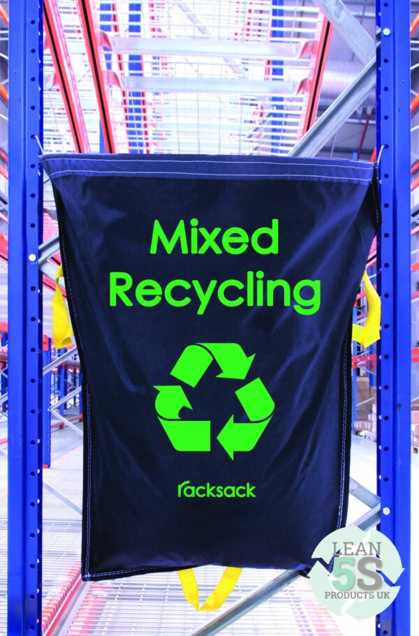 RackSack Blue. Waste Management Organisation tool Lean 5S Products UK