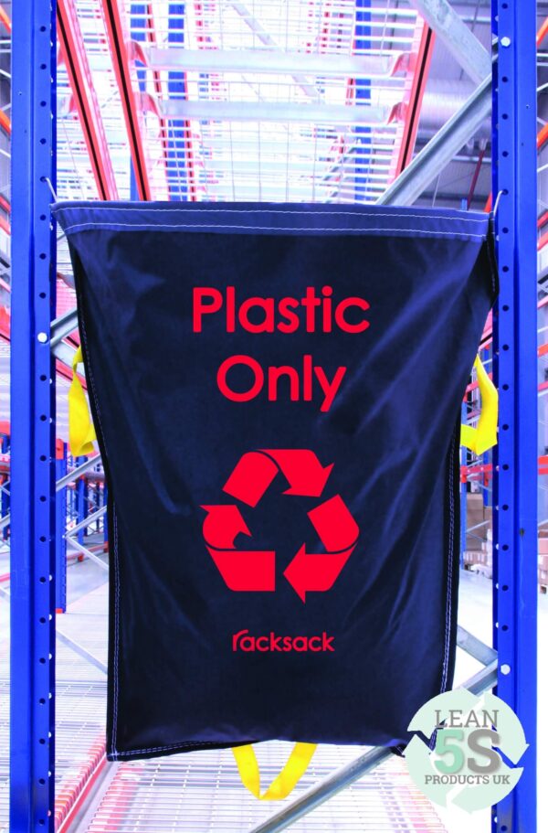RackSack Blue. Waste Management Organisation tool Lean 5S Products UK