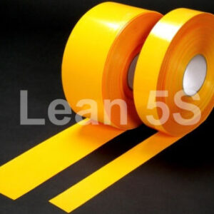 Red Keep Your Distance Floor Marker (Standard) Lean 5S Products UK