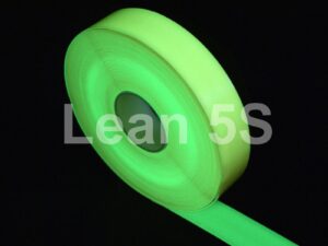 Fluorescent 5S Floor Tape