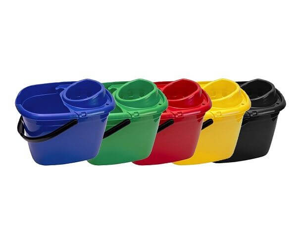 Colour Coded Bucket 14 Litre Lean 5S Products UK