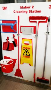 All the colours of the workplace Lean 5S Products UK